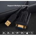 RS232/PL2303 CHIPSET SERIAL DO ADAPTOR DP9 para USB CABLE